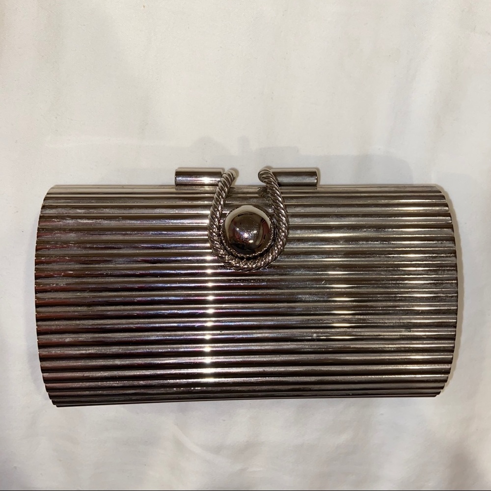 Reflective Clutch with Velvet Inside